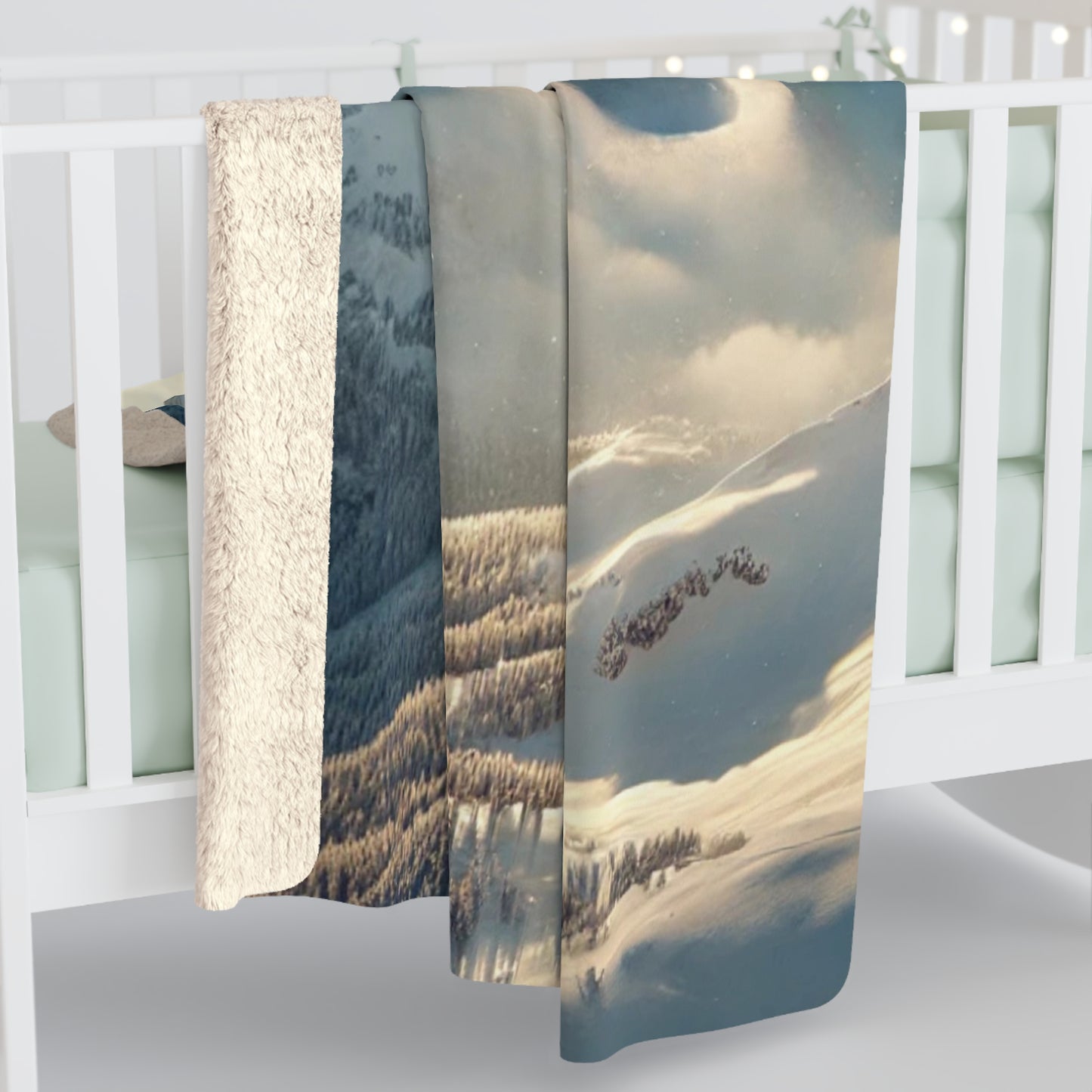 Jesus Is Lord Sherpa Fleece Blanket