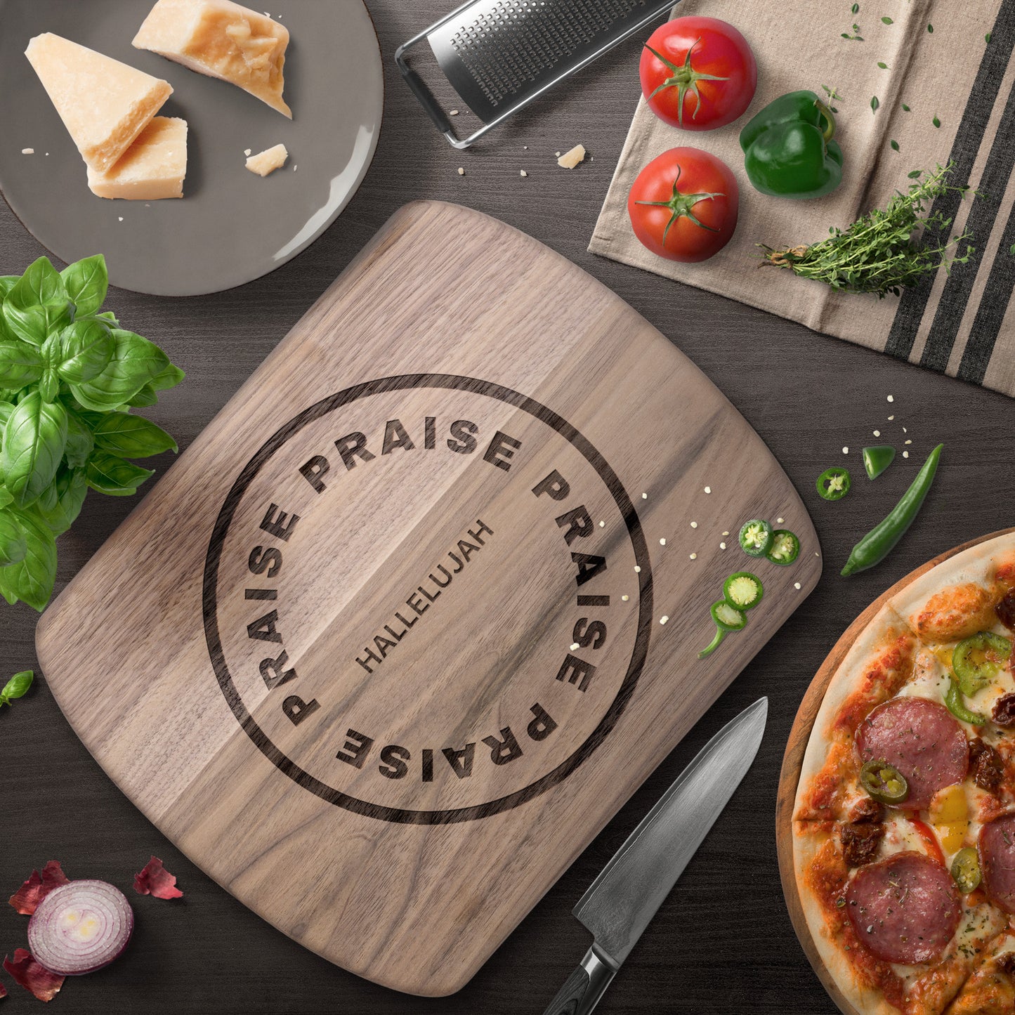 Hallelujah Praise- Cutting Board