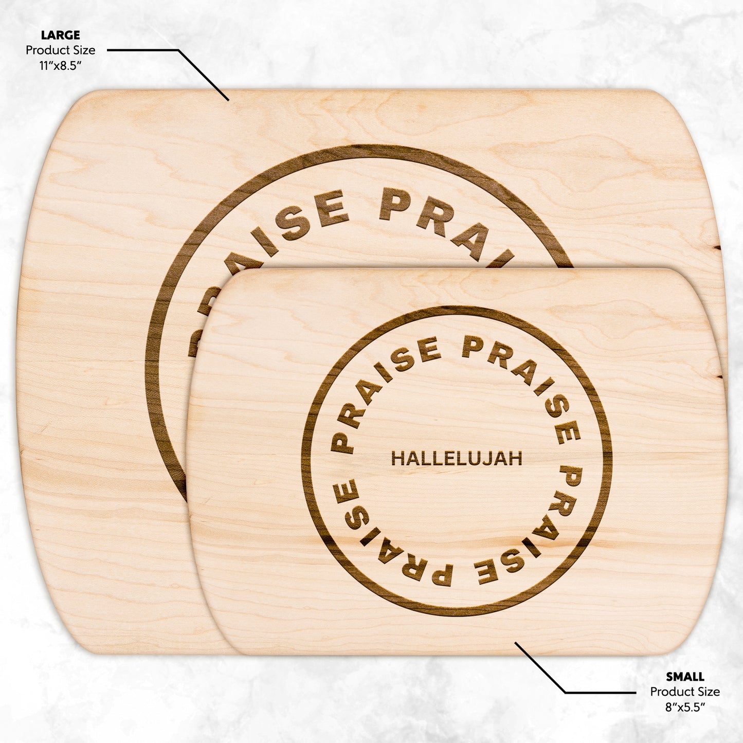 Hallelujah Praise- Cutting Board
