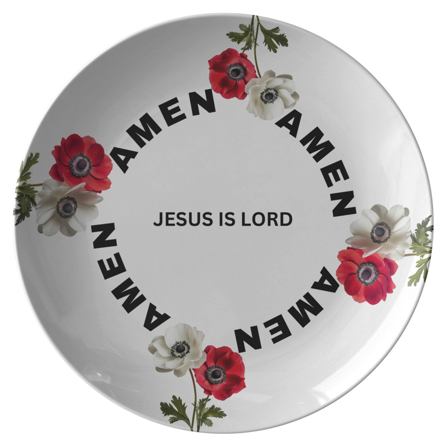 Jesus Is Lord, Amen- Plate