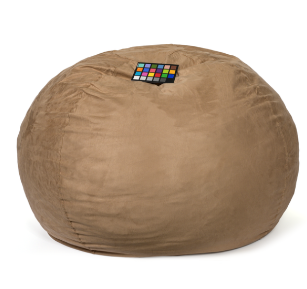 5-Foot High-Density Shredded Foam Bean Bag Chair – Cozy Comfort for Kids and Adults- Tuscany