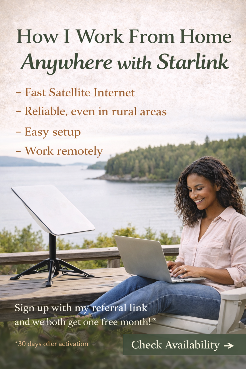 How Starlink Made It Possible for Me to Work From Home Anywhere