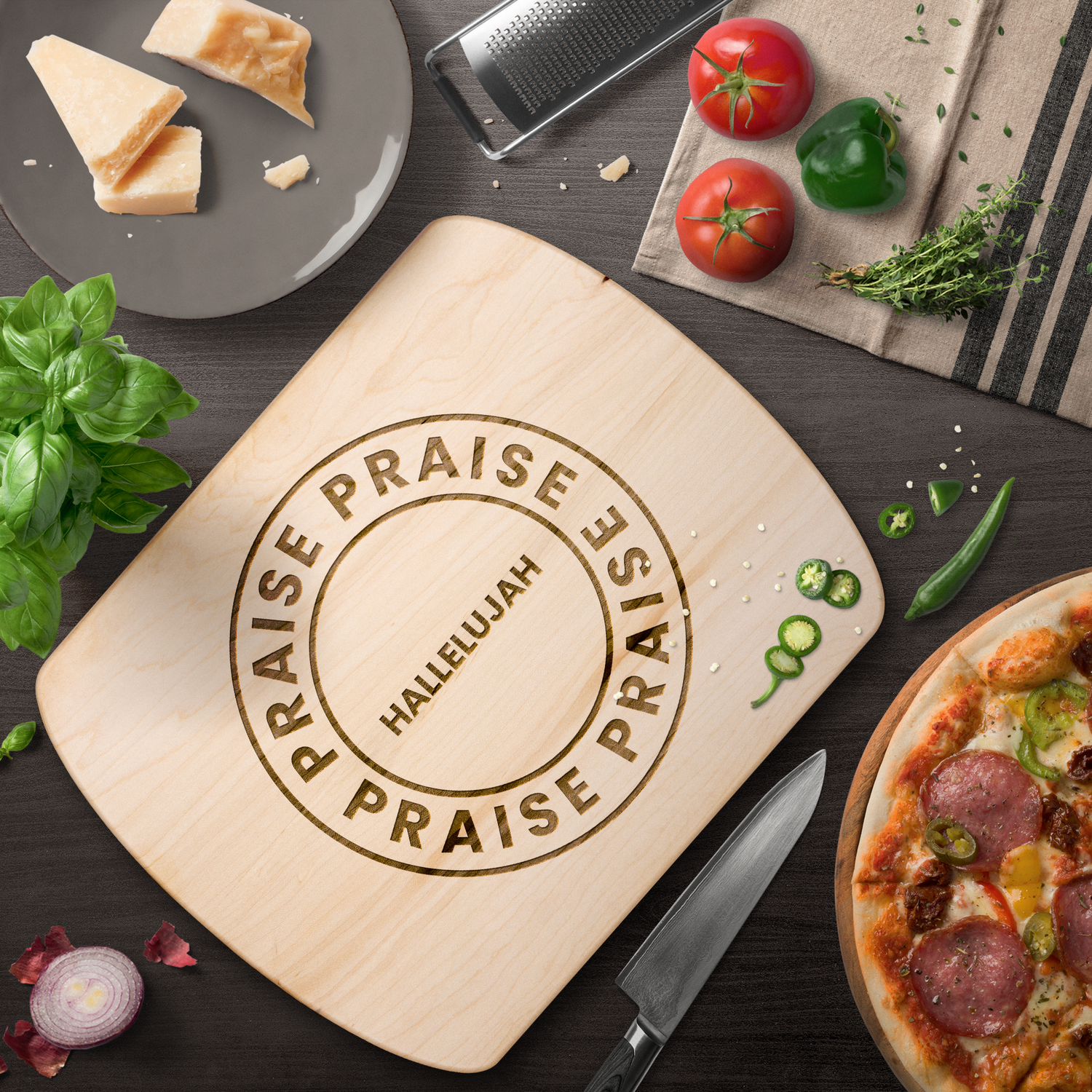 Faith-Inspired Cutting Board Collection