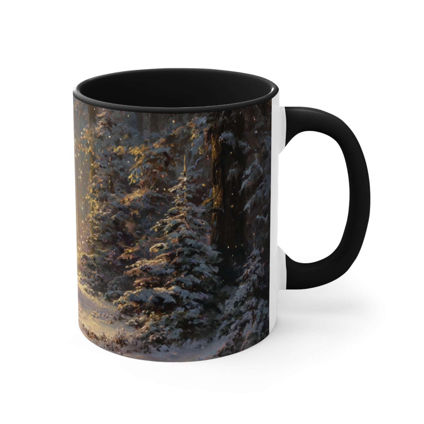 Winter Path of Faith Mug