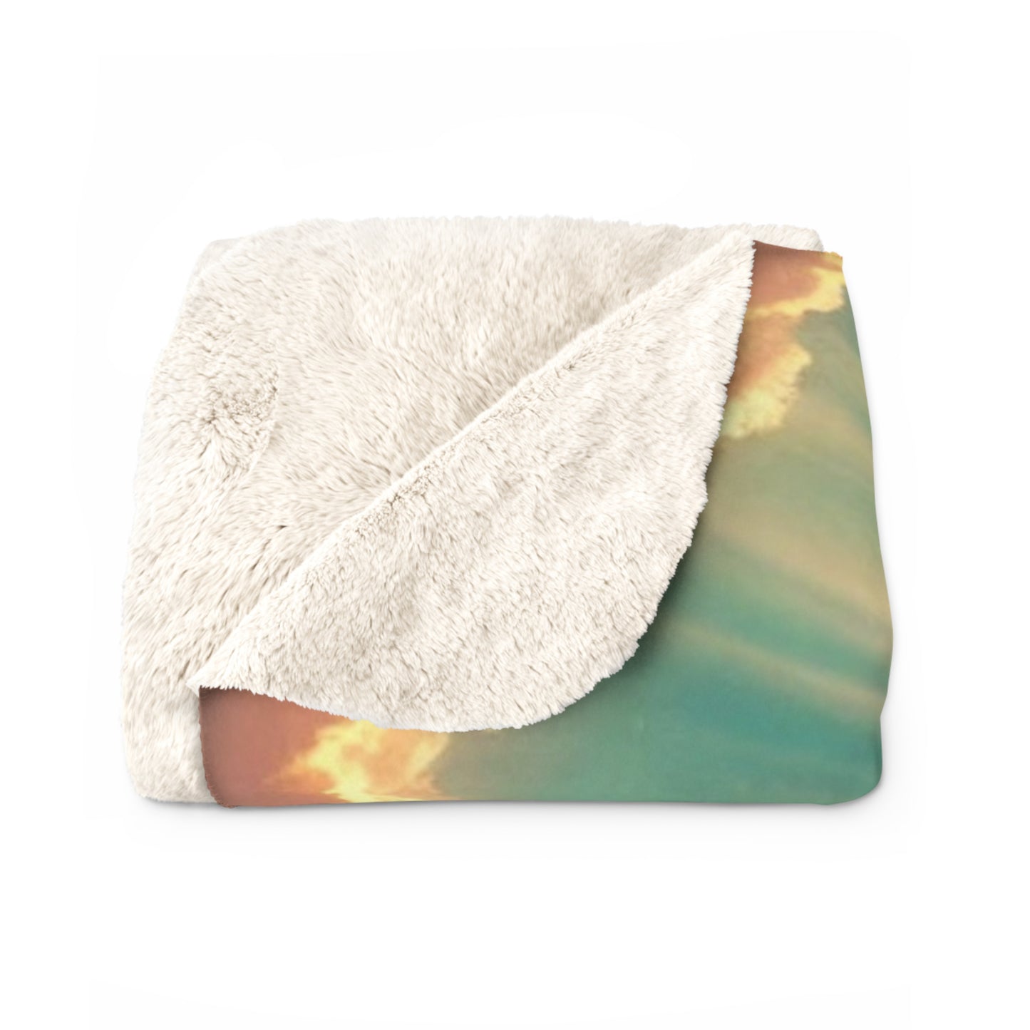 Heavenly Growth Sherpa Fleece Blanket