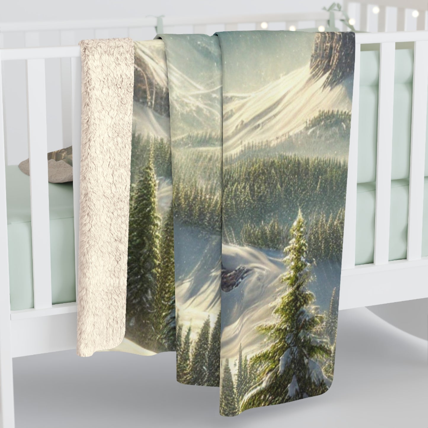 Jesus Is Lord Sherpa Blanket