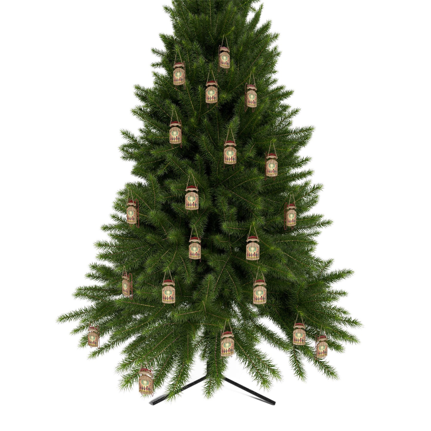 Heavenly Growth- Sled Ornaments