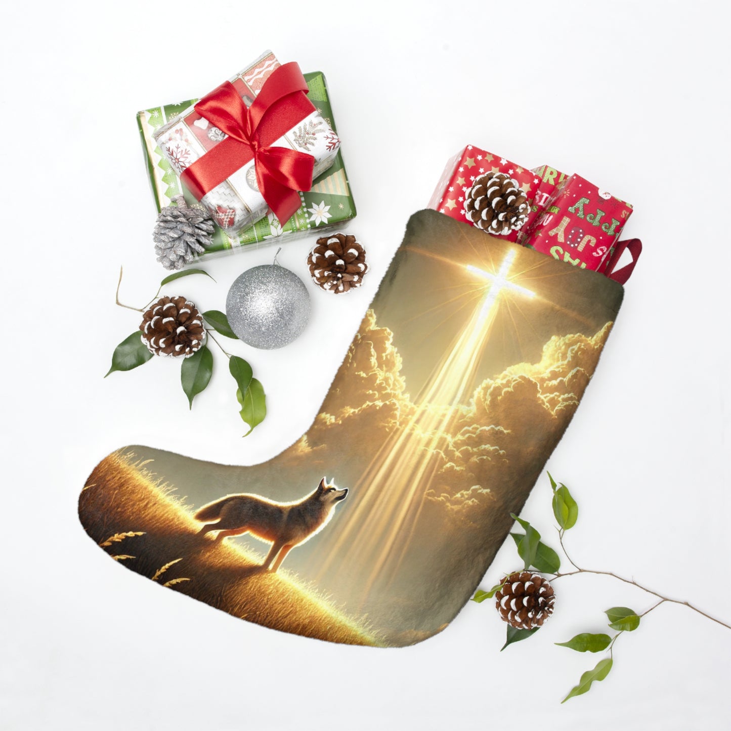 Guided by the Light- Christmas Stocking