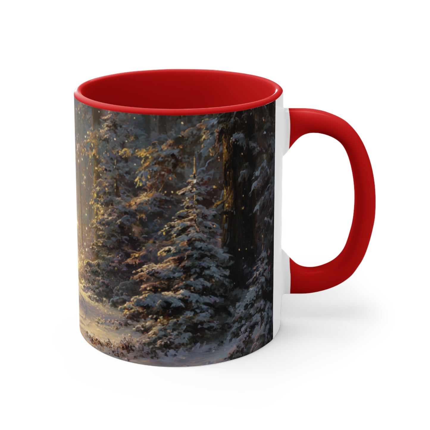 Winter Path of Faith Mug