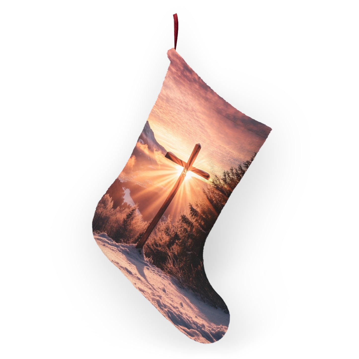 Faith Through the Storm- Christmas Stocking