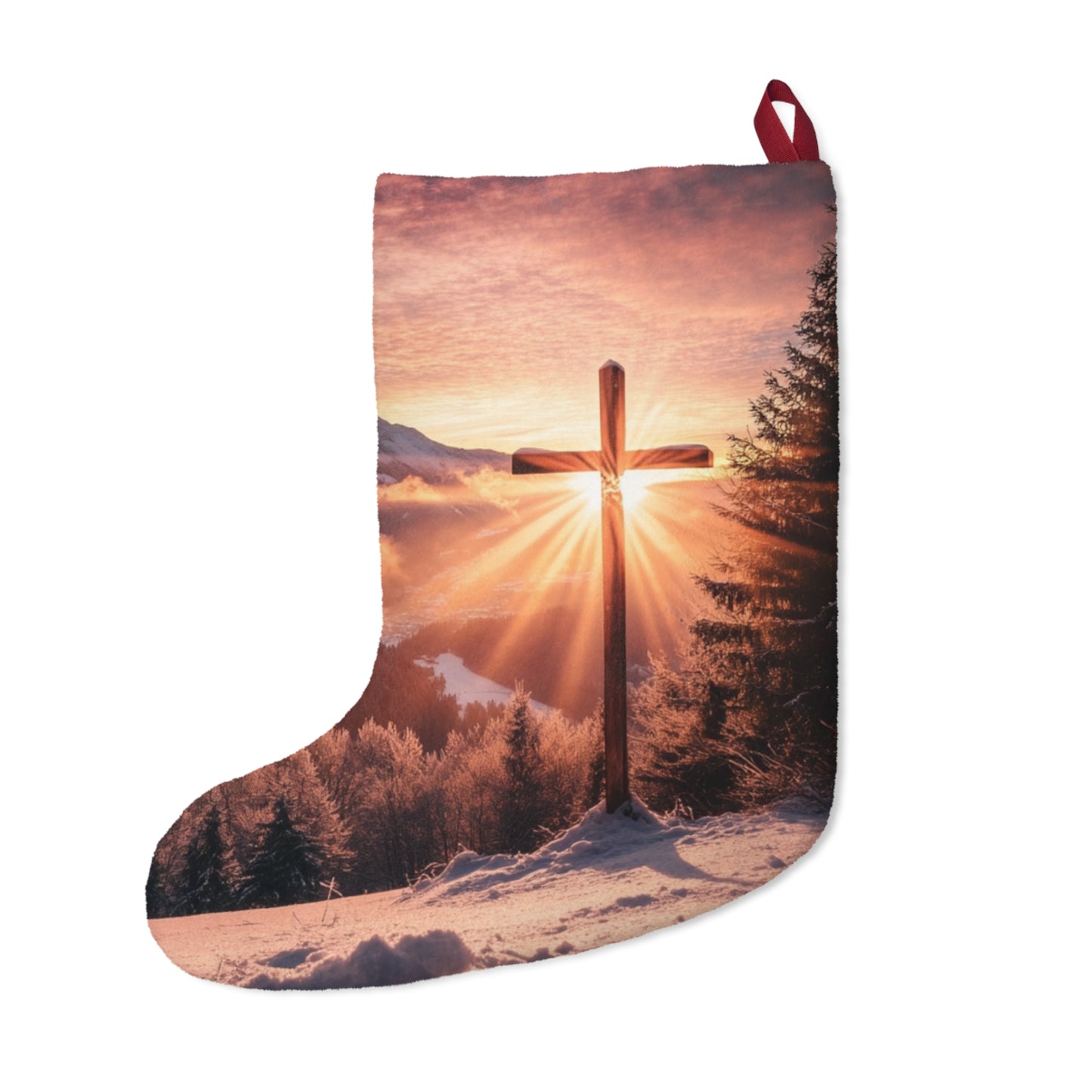Faith Through the Storm- Christmas Stocking
