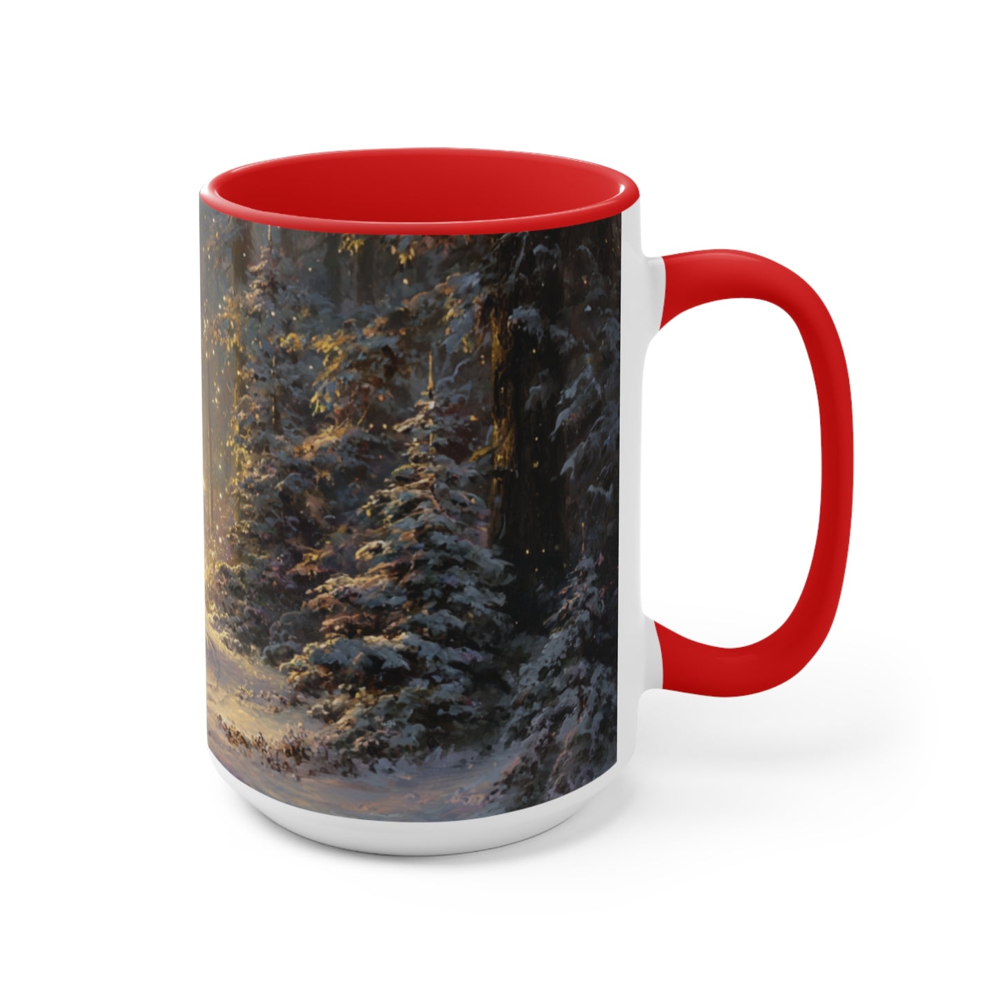 Winter Path of Faith Mug
