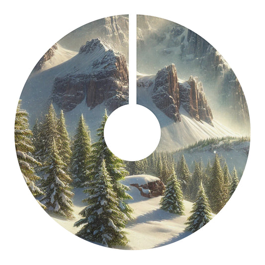 Jesus Is Lord Christmas Tree Skirt