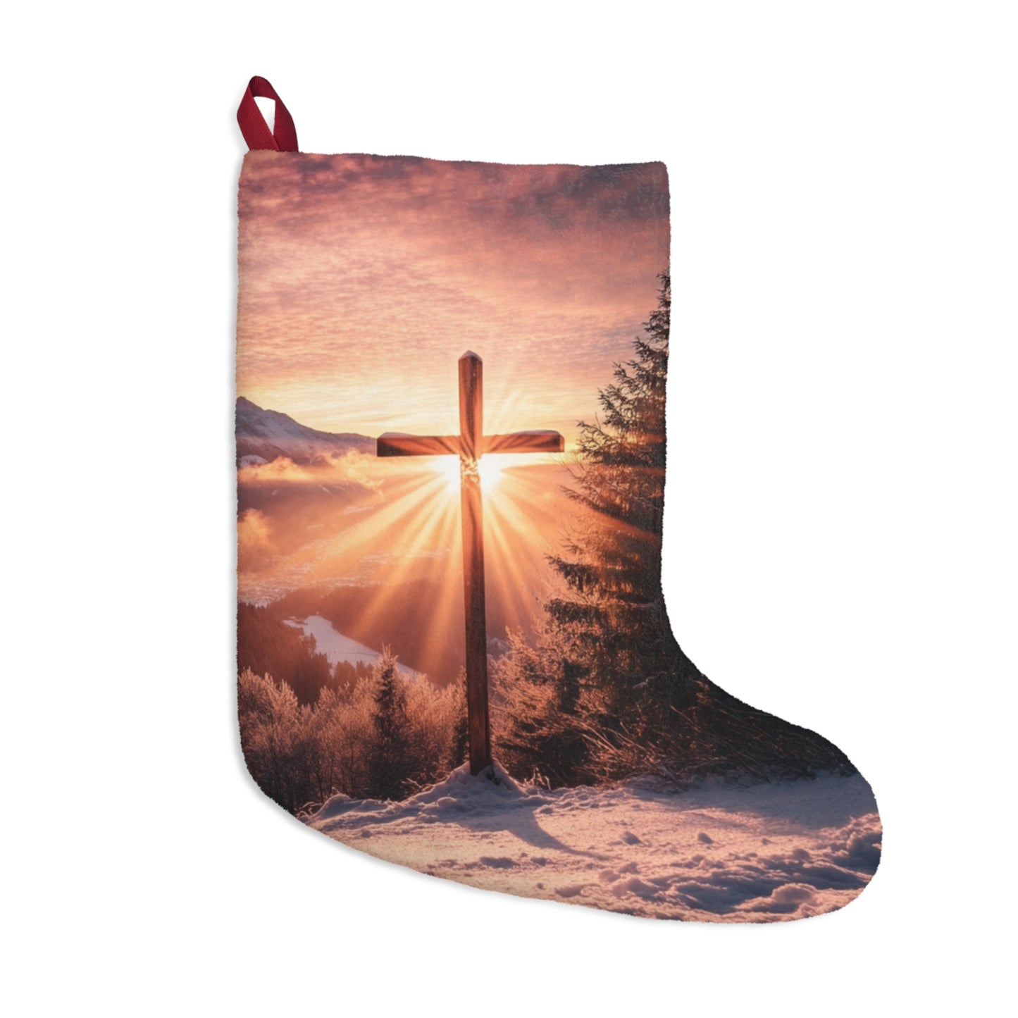 Faith Through the Storm- Christmas Stocking