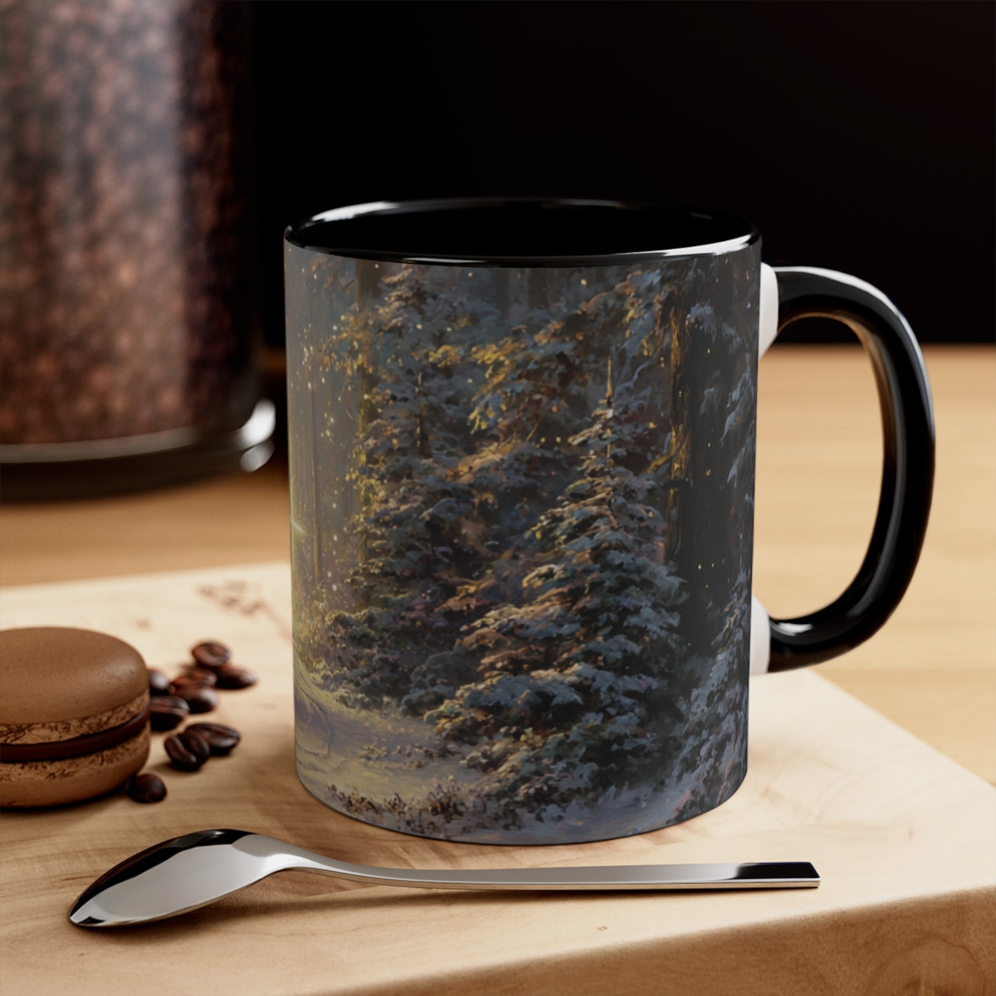 Winter Path of Faith Mug