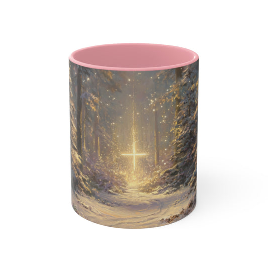 Winter Path of Faith Mug