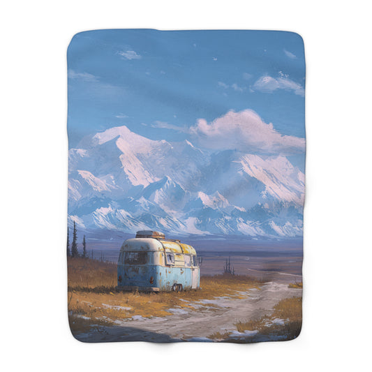 Alaskan Haven Camper Van – Alaska Sherpa Fleece Blanket