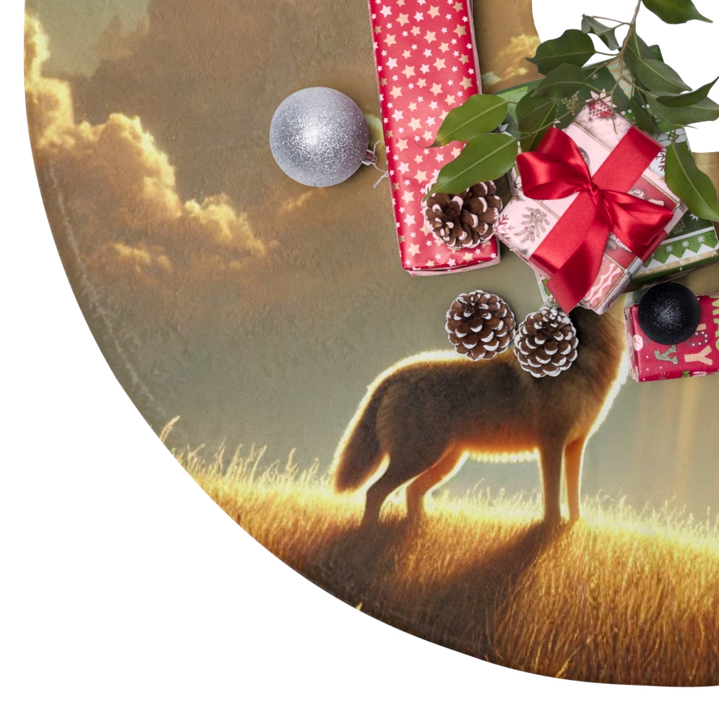 Guided By The Light- Christmas Tree Skirt