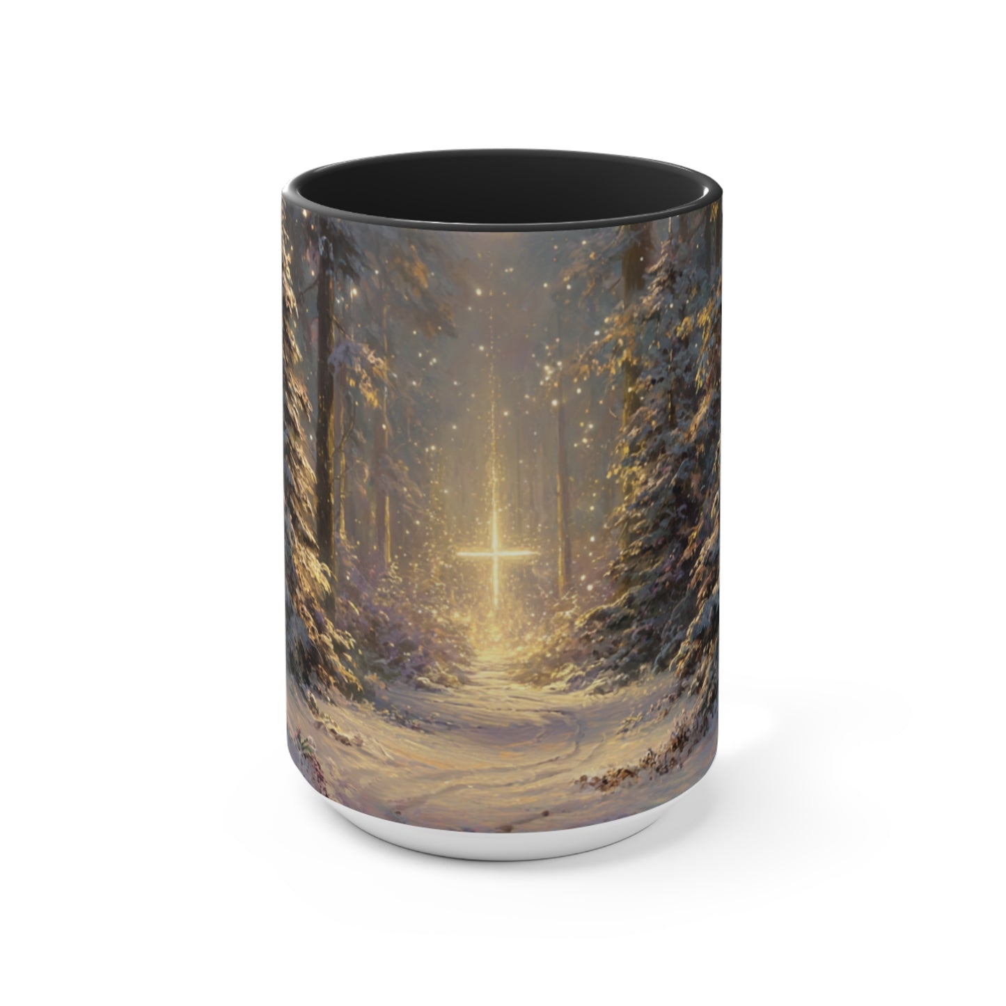 Winter Path of Faith Mug