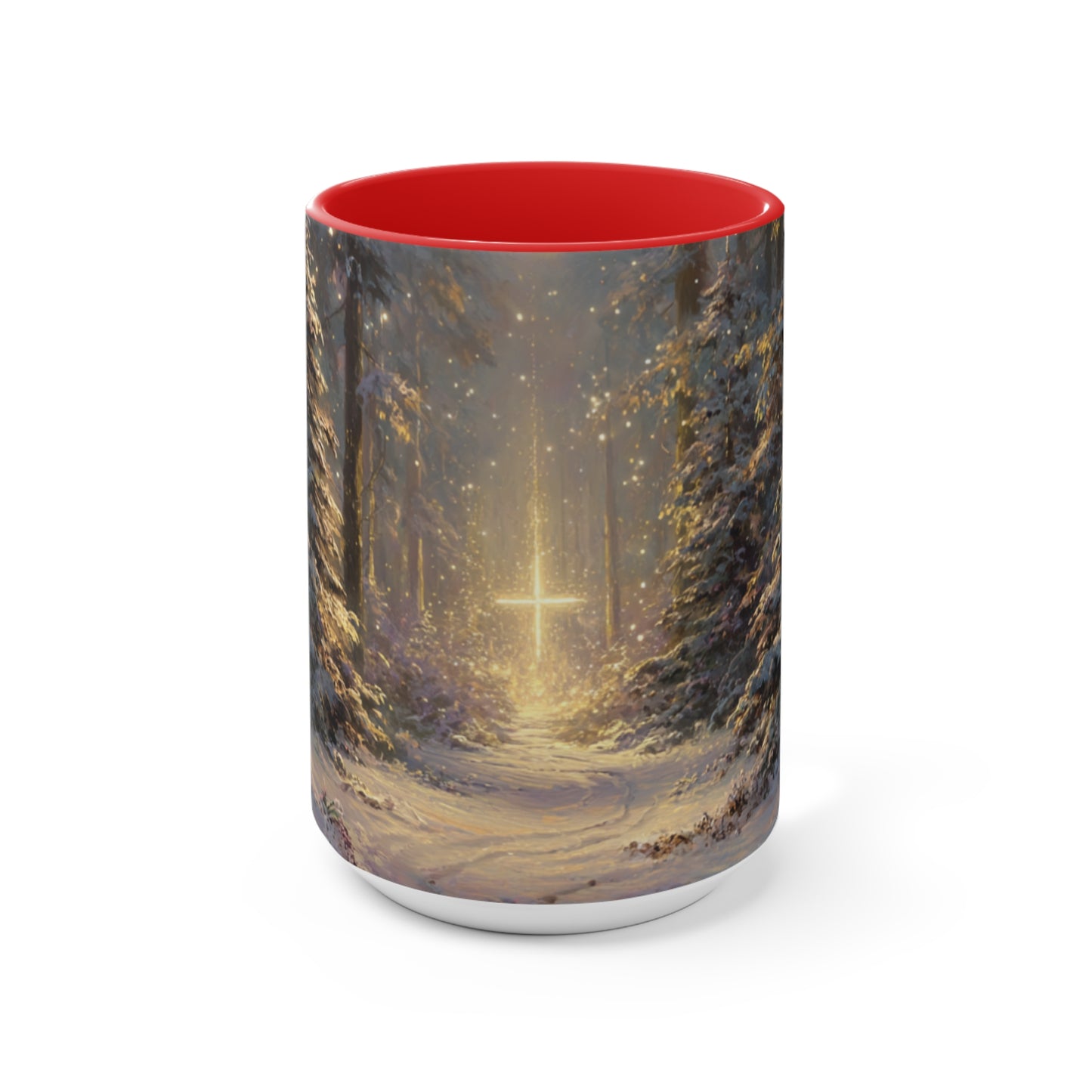 Winter Path of Faith Mug