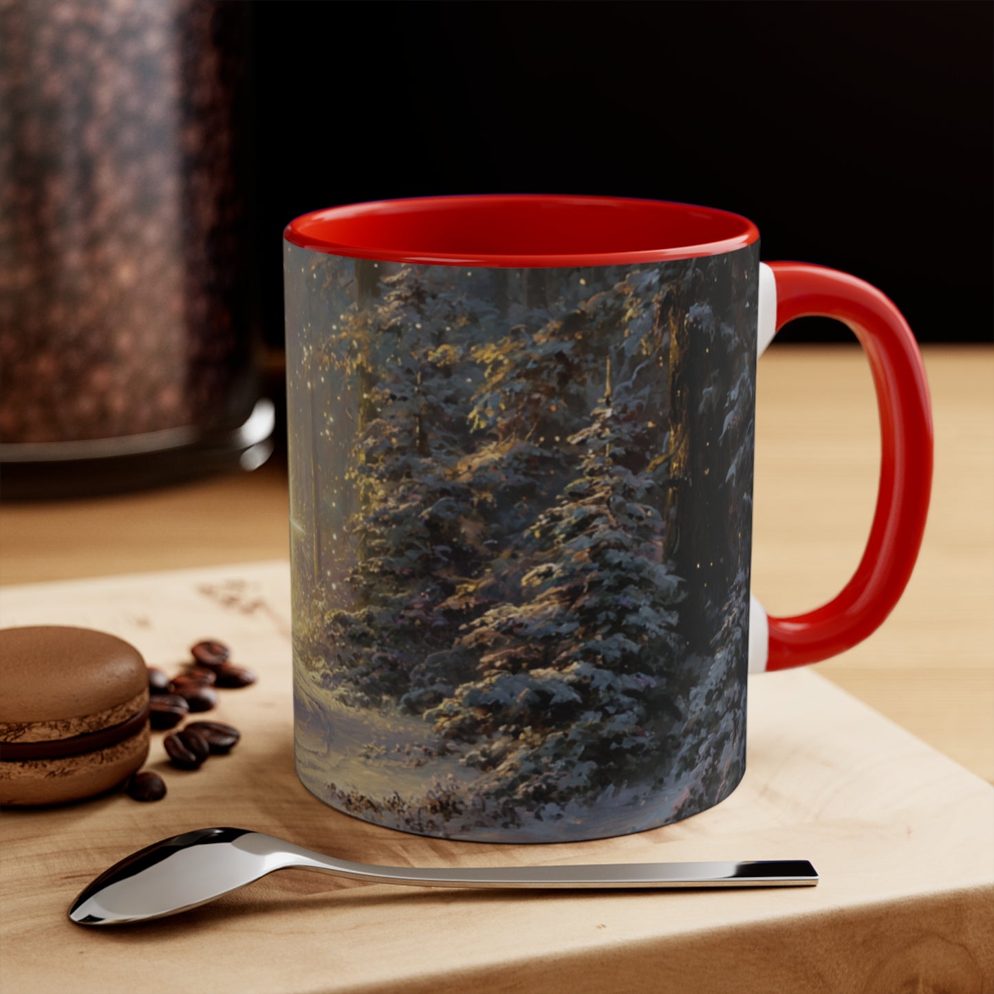 Winter Path of Faith Mug
