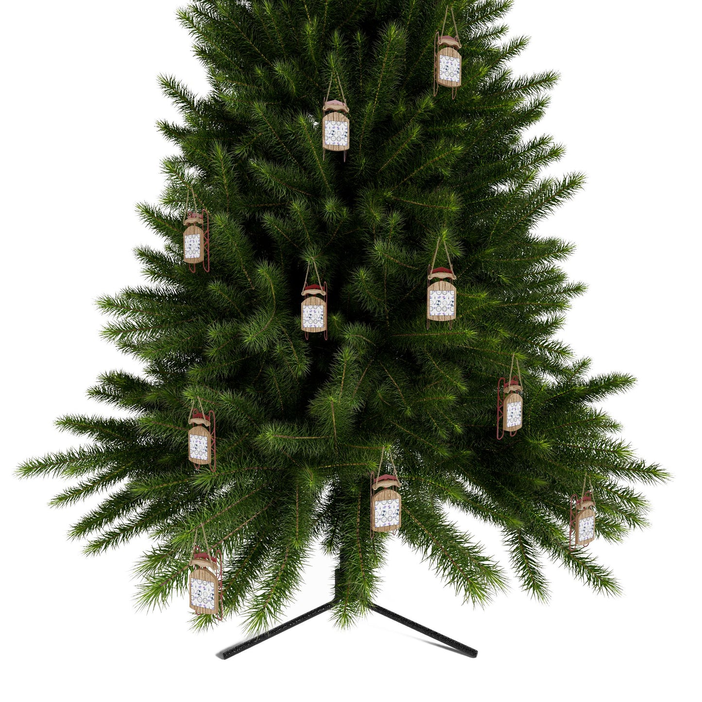 Praise Lord- Sled Ornaments