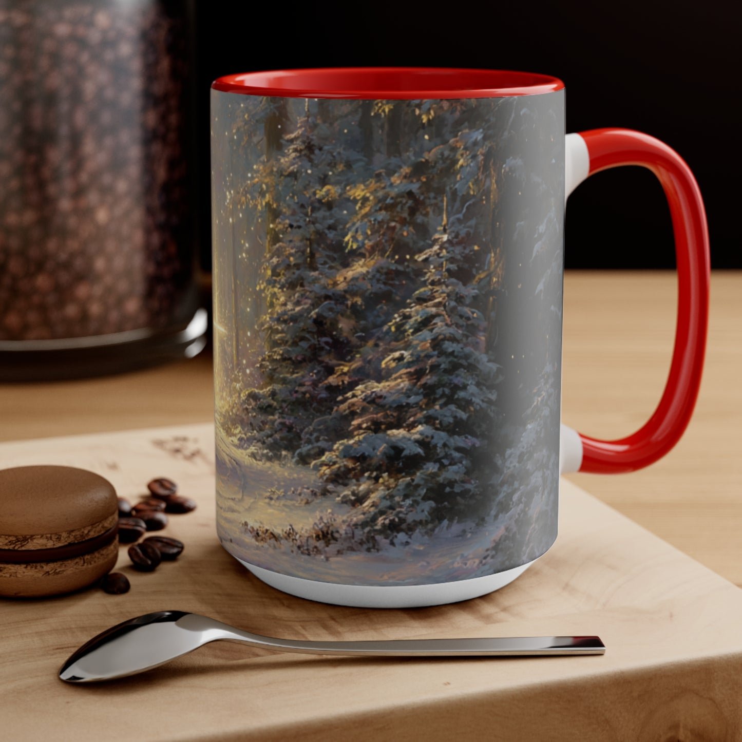 Winter Path of Faith Mug