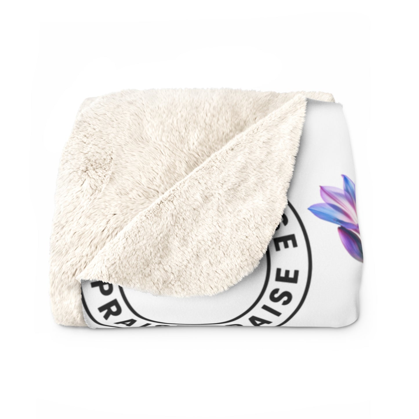 Praise Lord-Sherpa Fleece Blanket
