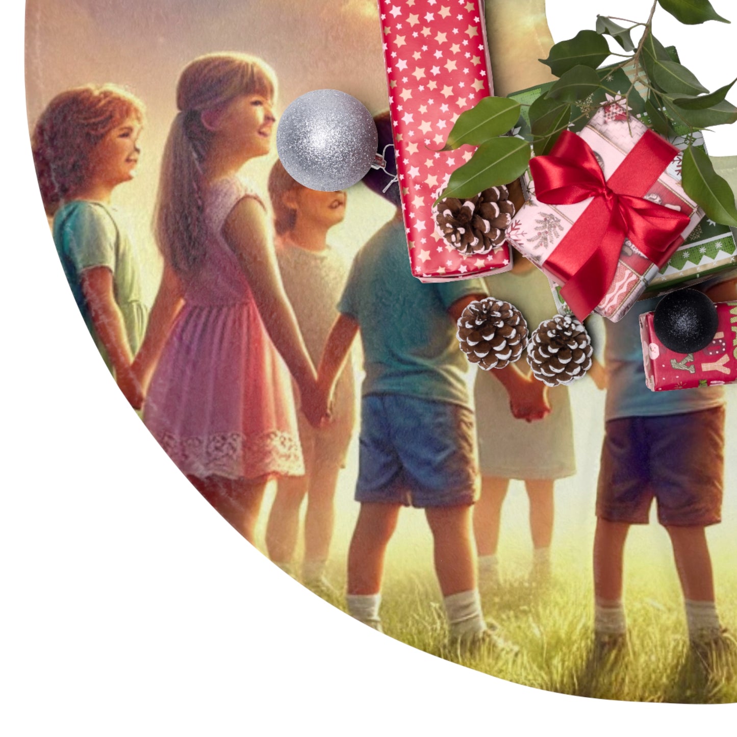 Heavenly Growth- Christmas Tree Skirt