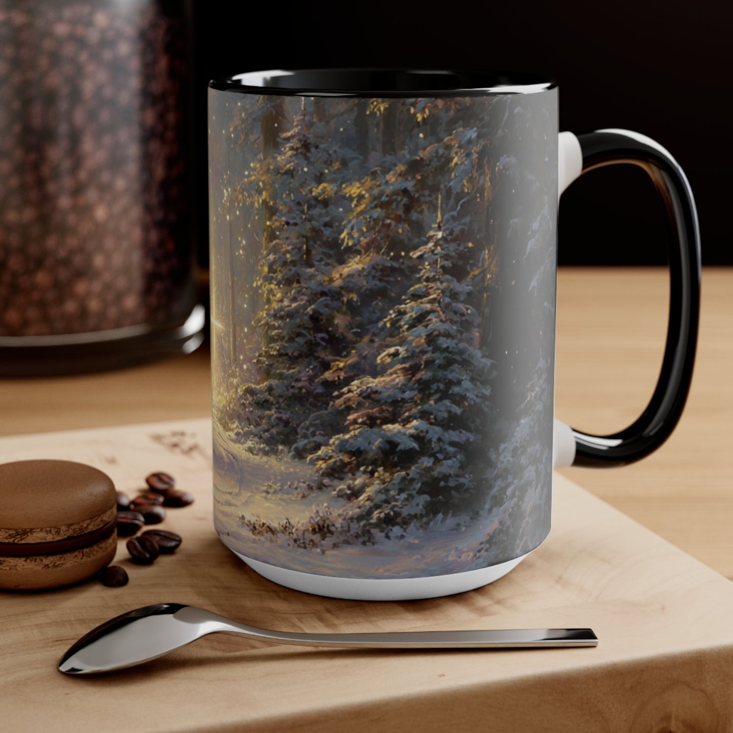 Winter Path of Faith Mug