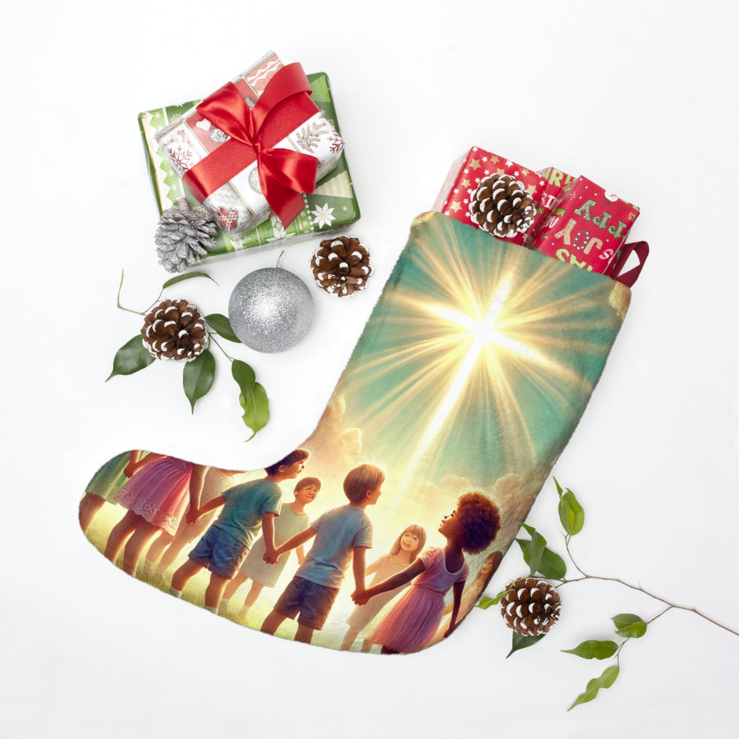 Heavenly Growth- Christmas Stocking