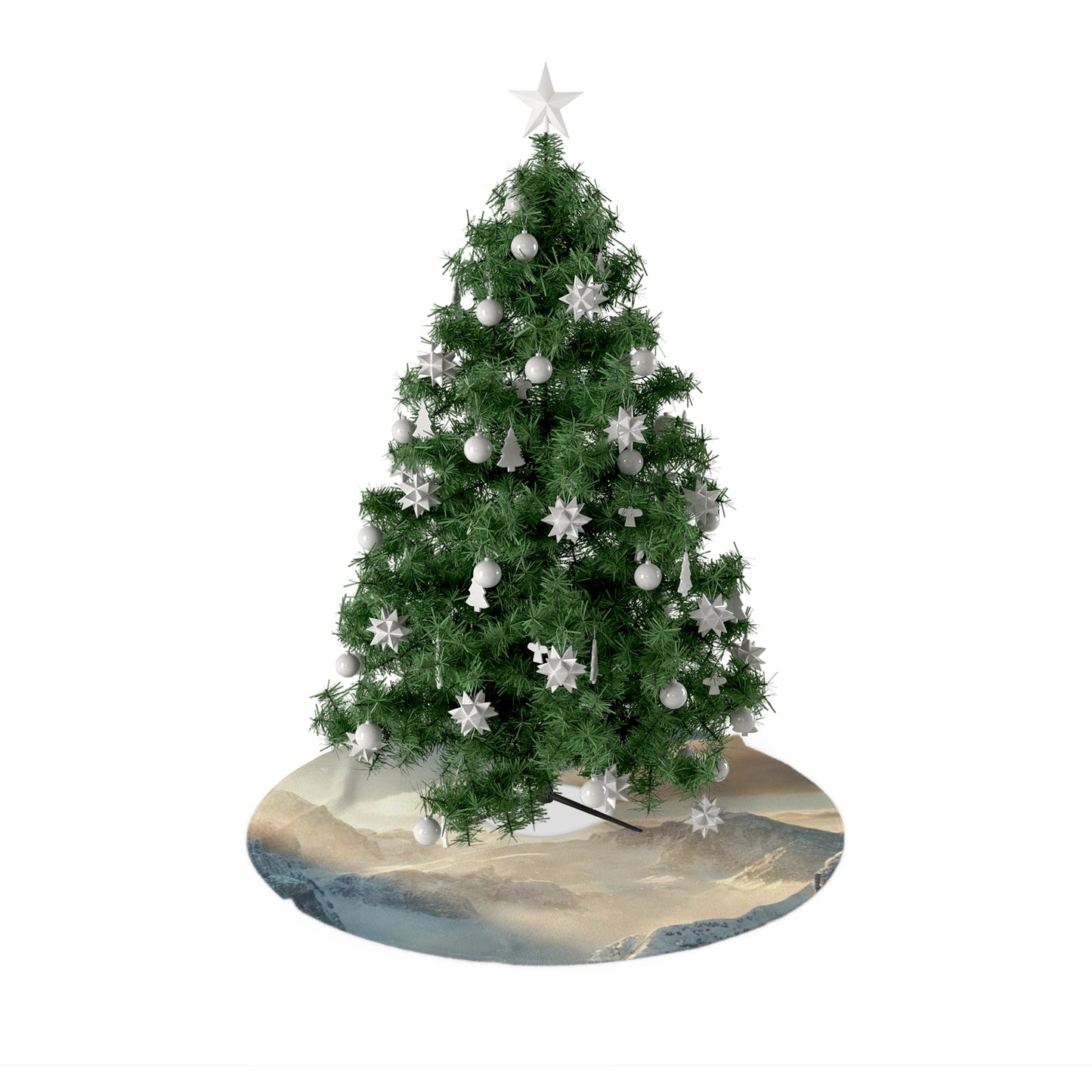 Jesus Is Lord- Christmas Tree Skirt