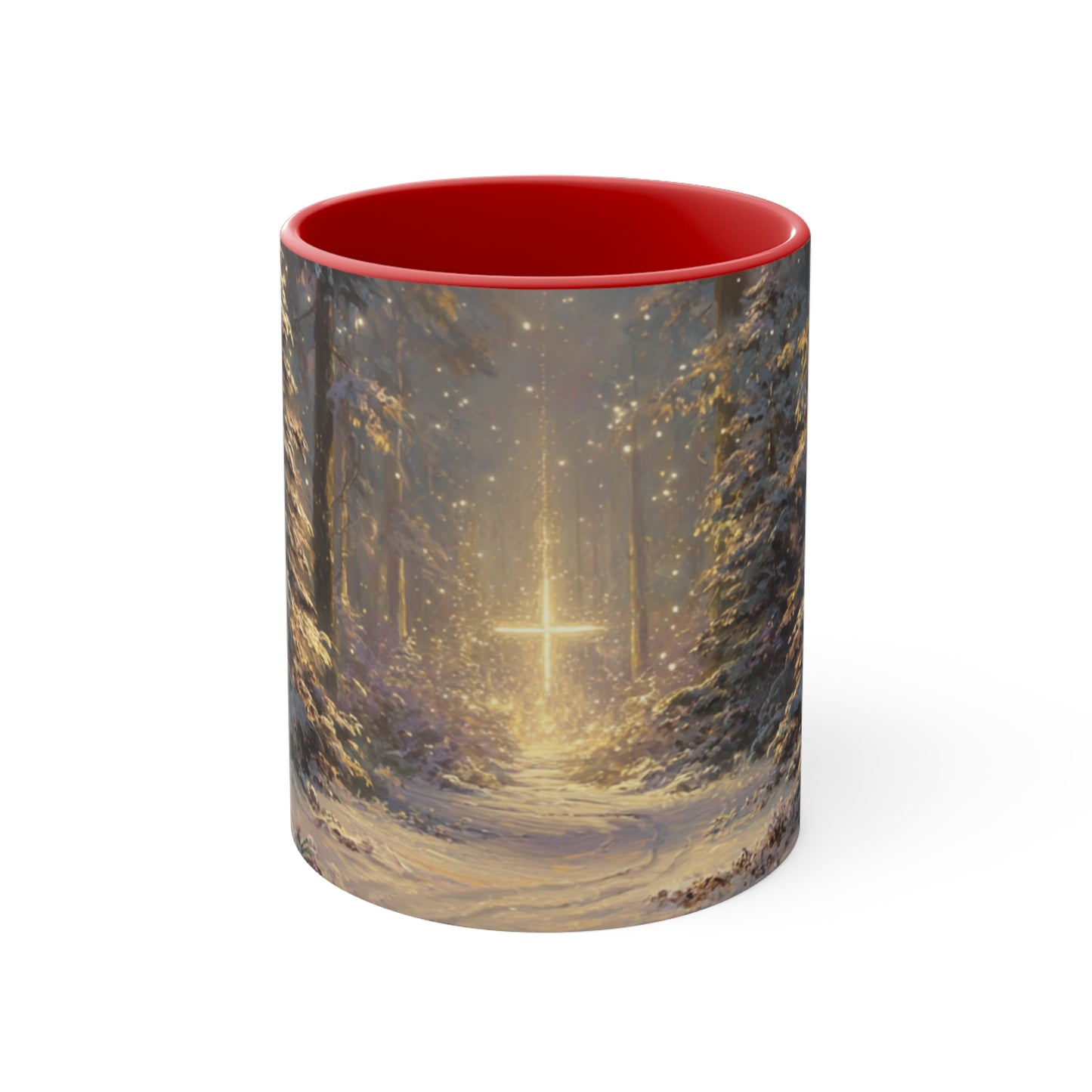 Winter Path of Faith Mug