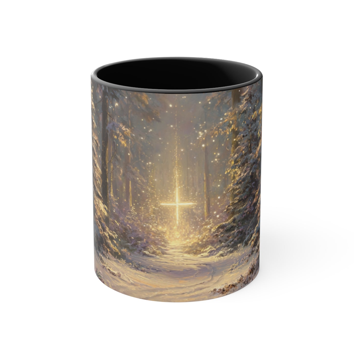 Winter Path of Faith Mug