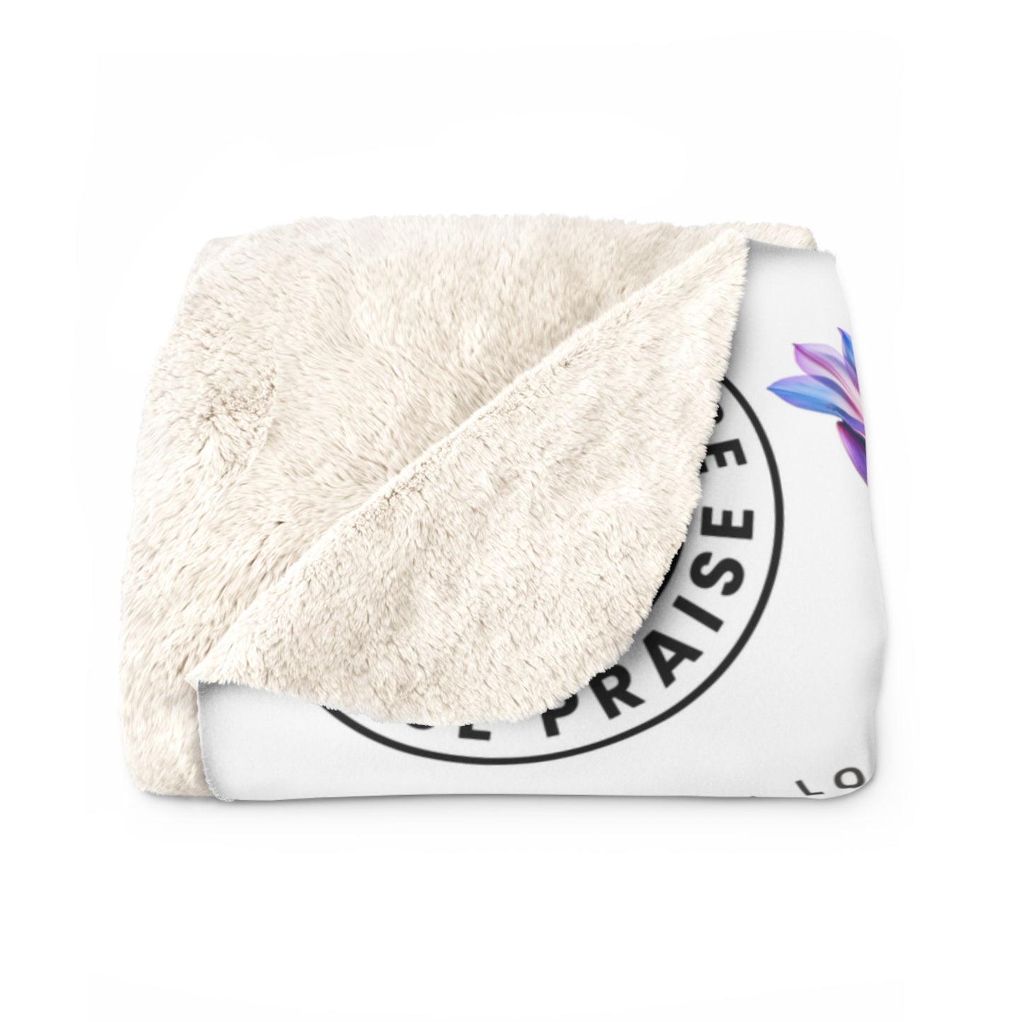 Praise Lord-Sherpa Fleece Blanket