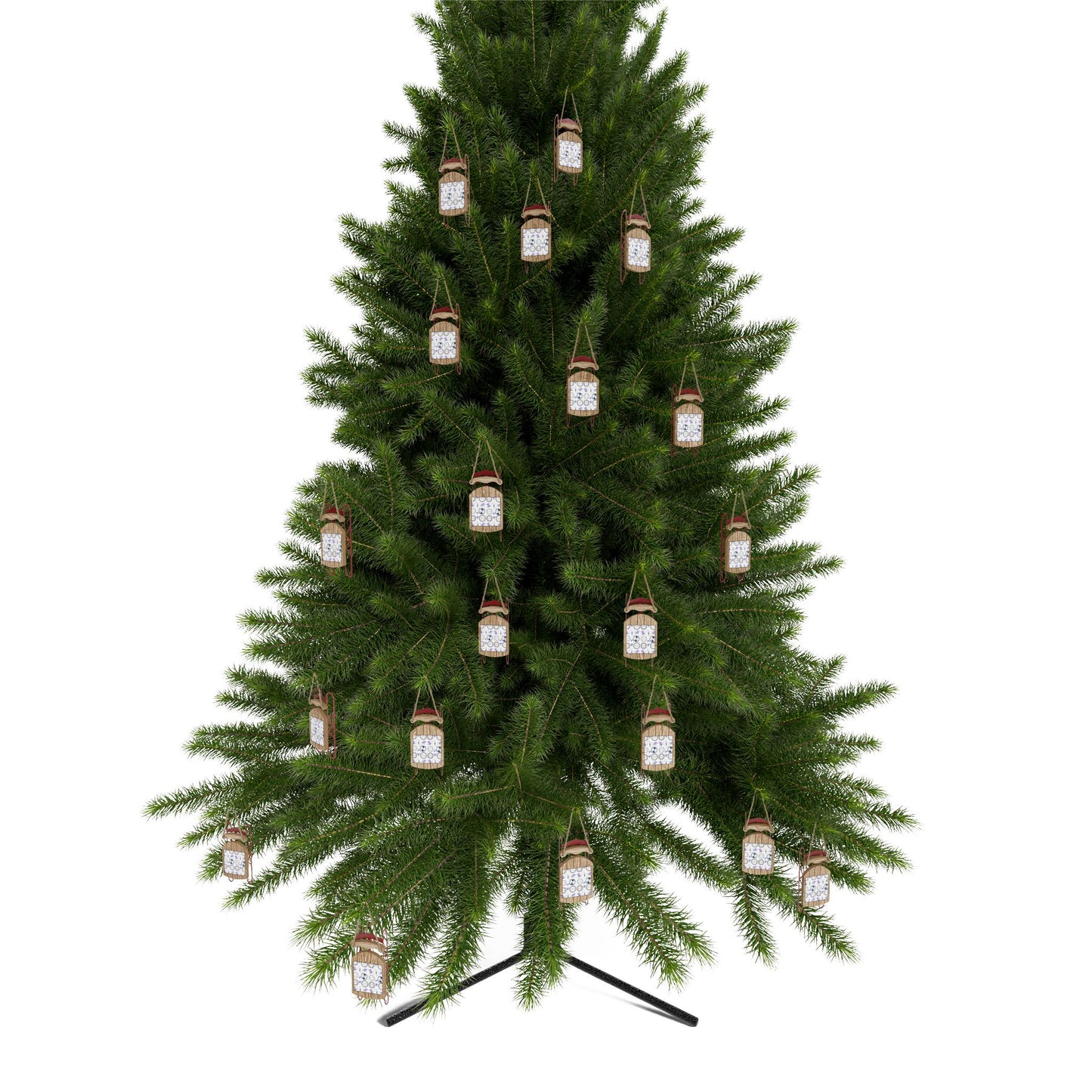 Praise Lord- Sled Ornaments