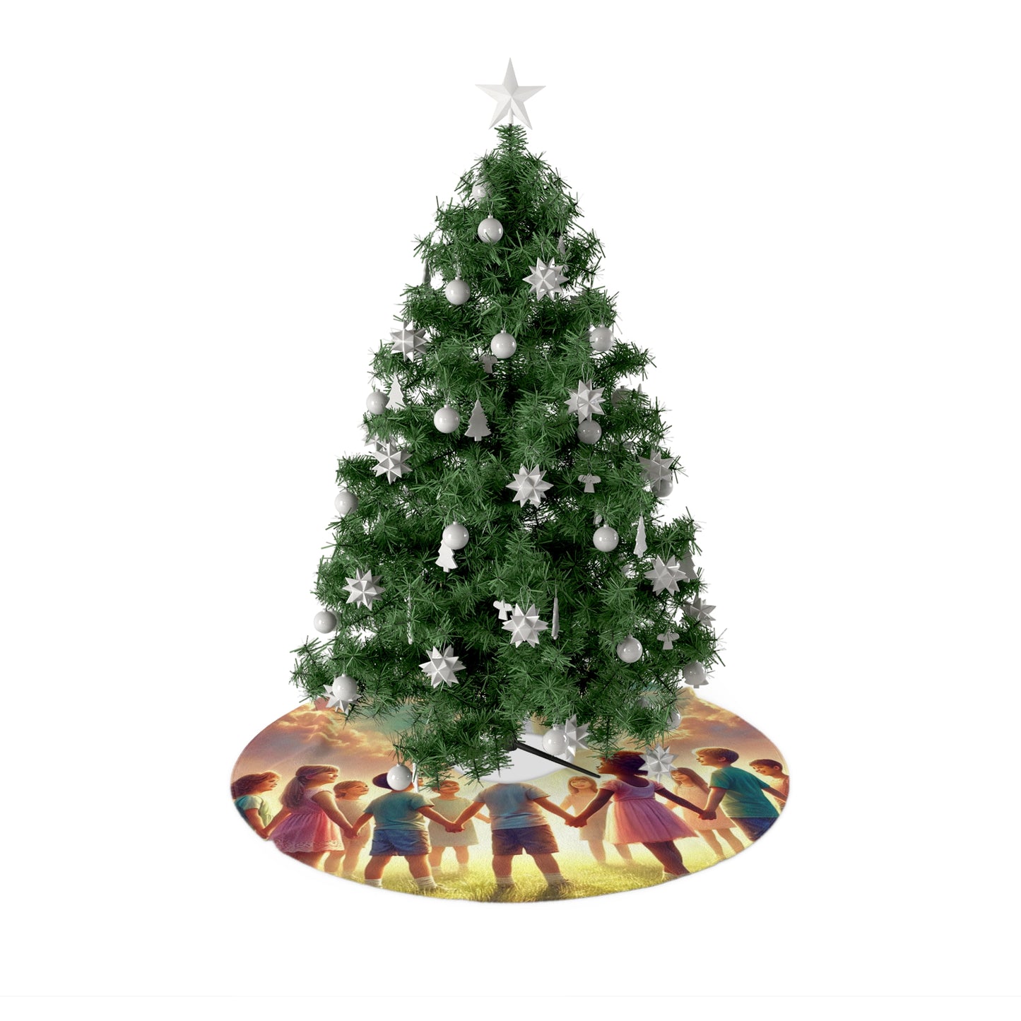 Heavenly Growth- Christmas Tree Skirt