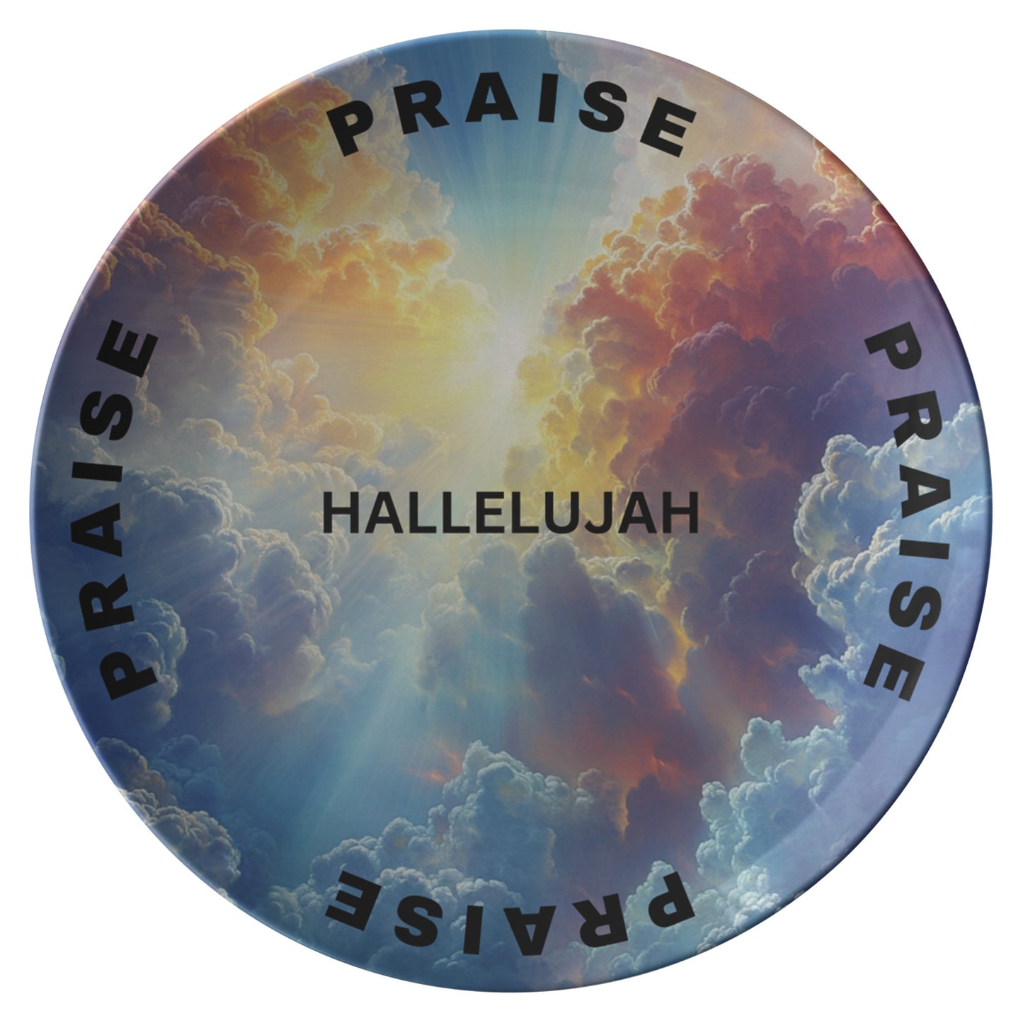 Hallelujah Praise- Plate