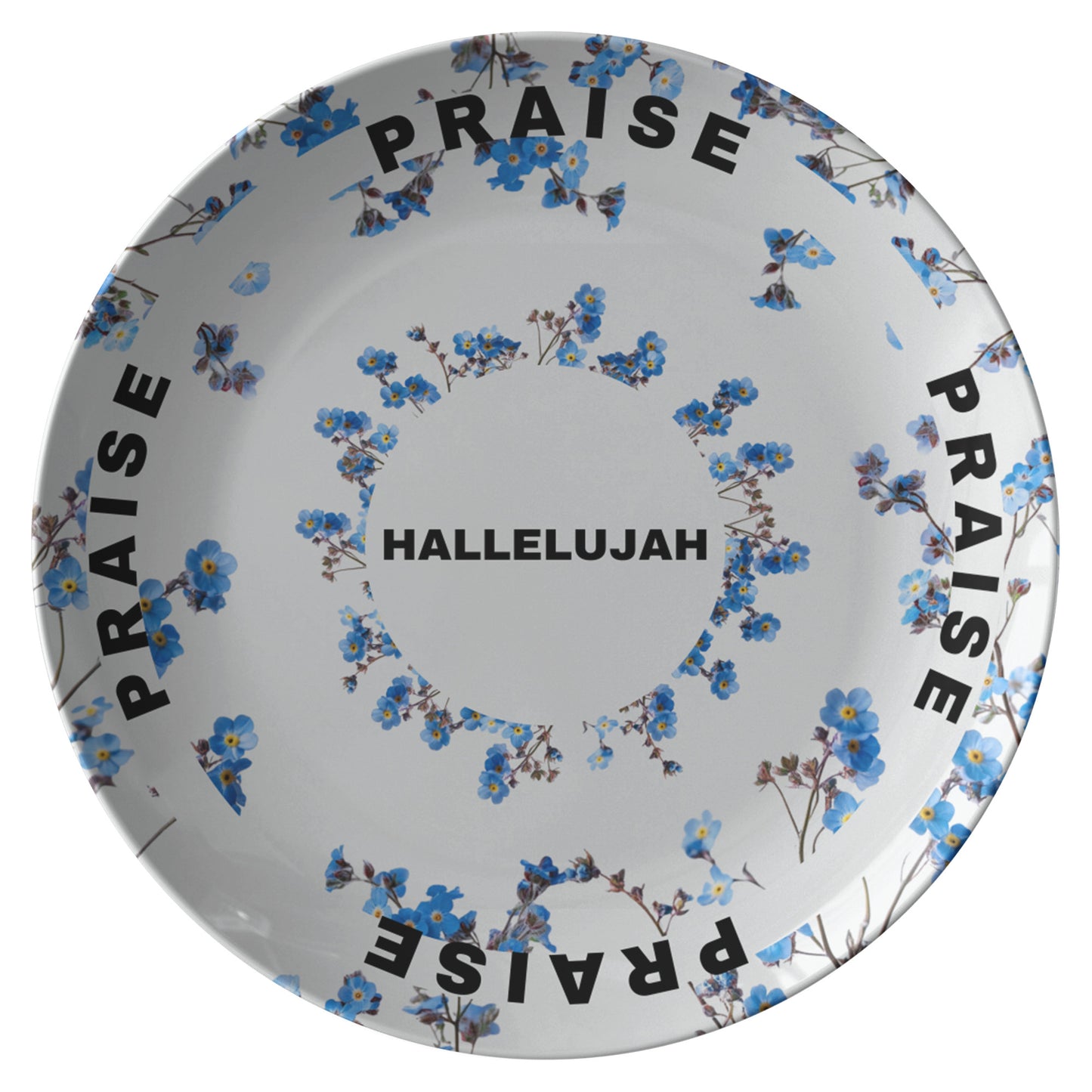 Hallelujah Praise- Plate