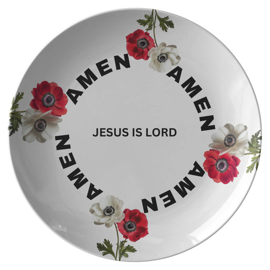 Jesus Is Lord, Amen- Plate