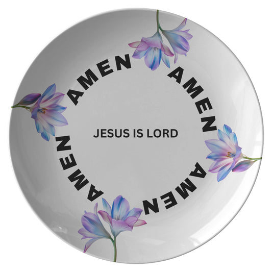 Jesus Is Lord, Amen- Plate