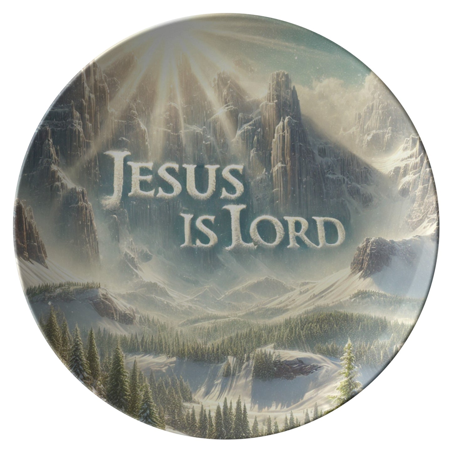 Jesus Is Lord, Amen- Plate
