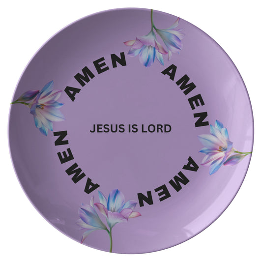 Jesus Is Lord, Amen- Plate